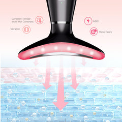 3 in 1 Facial Massager Red Light Therapy for Face and Neck