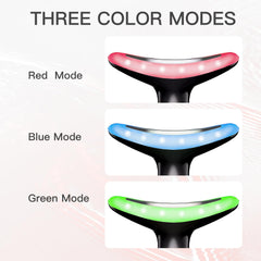 3 in 1 Facial Massager Red Light Therapy for Face and Neck