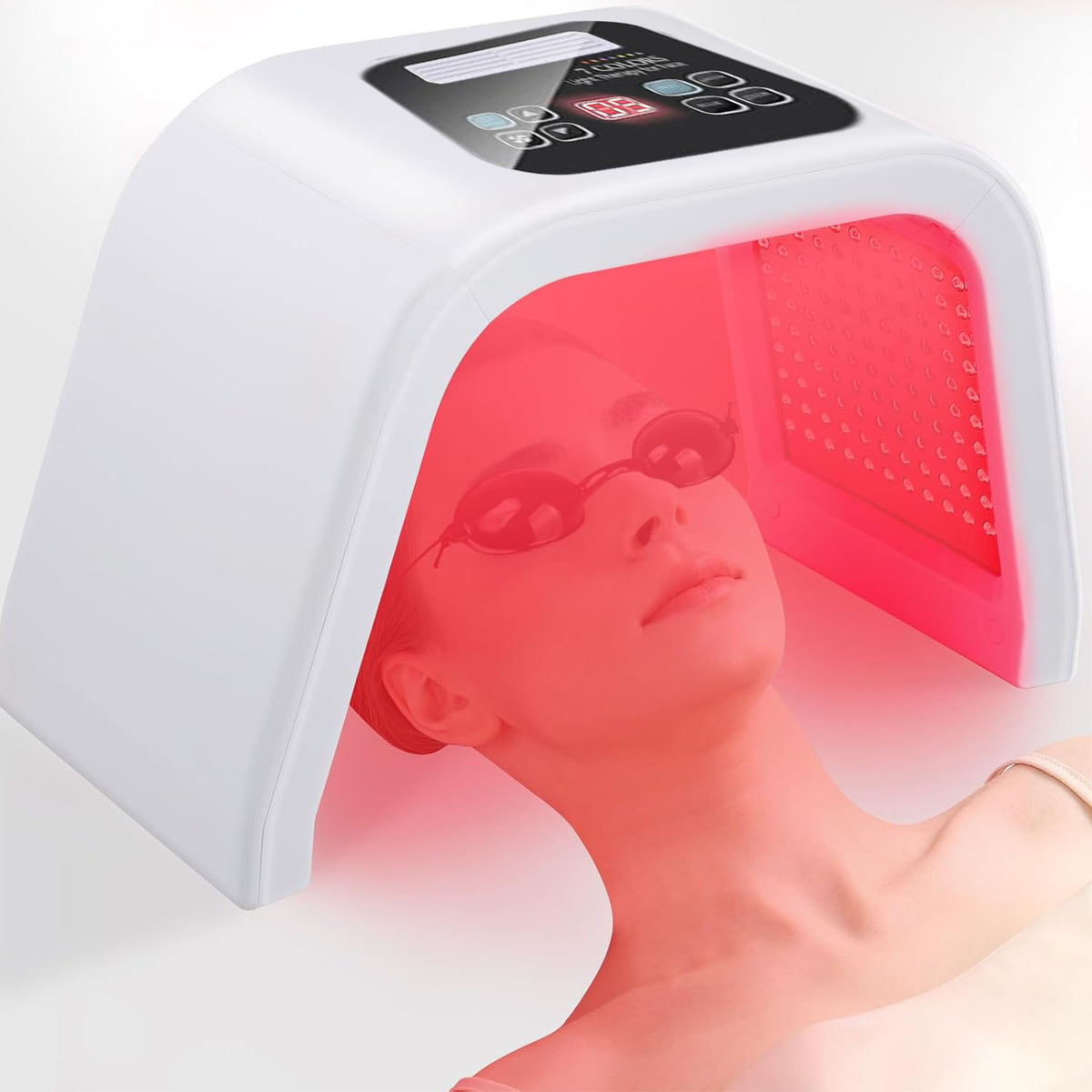 7 Color Red Light Therapy Machine for Face and Neck