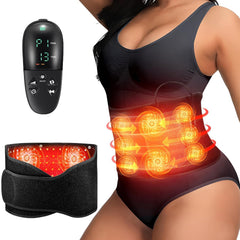 Infrared Red Light Therapy Wrap Belt for Body with Heat & Vibration Massage