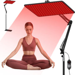 Infrared Red Light Therapy Lamp Device for Face and Body