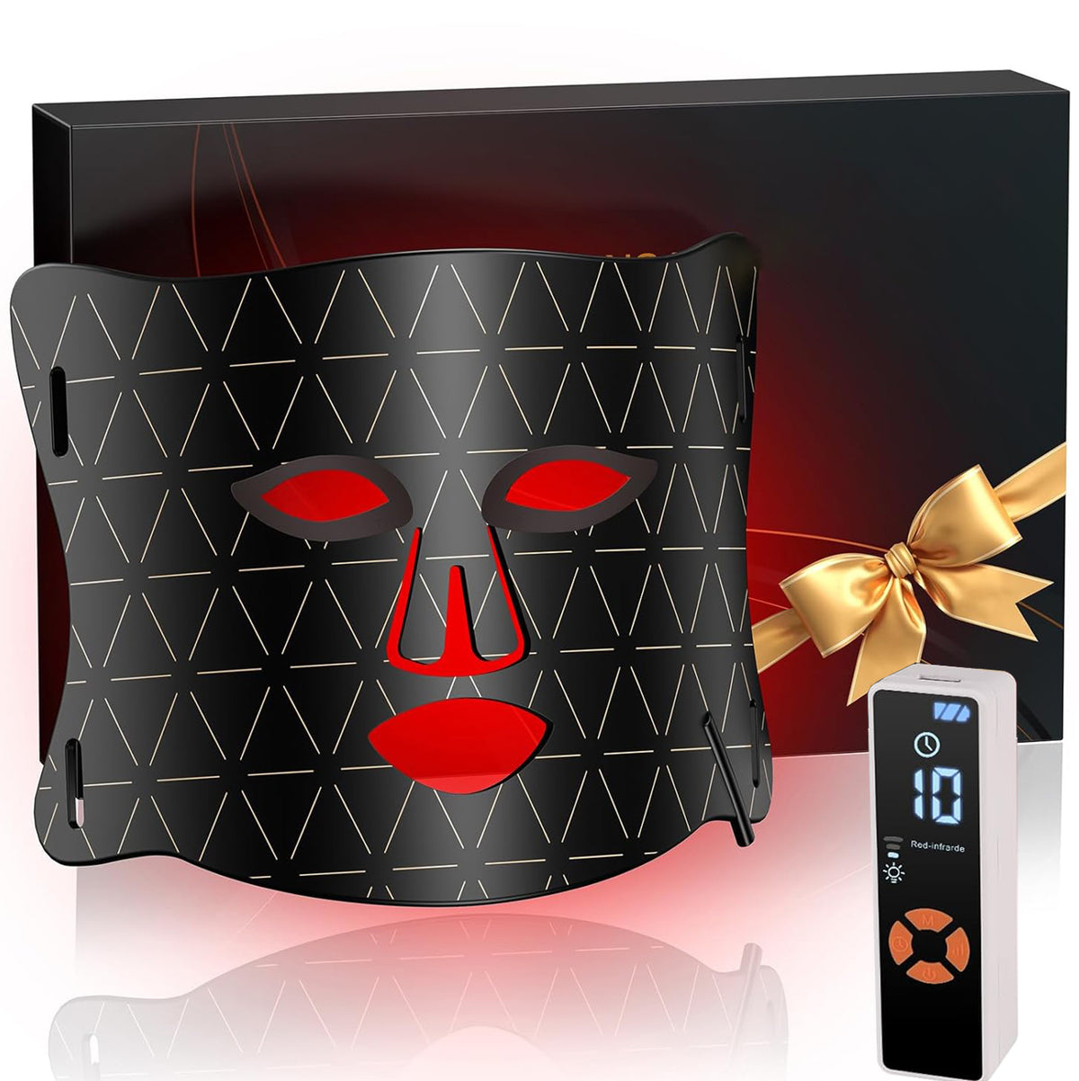 LED Face Mask Red Light Therapy for Face for Acne, Wrinkles, Skin Rejuvenation