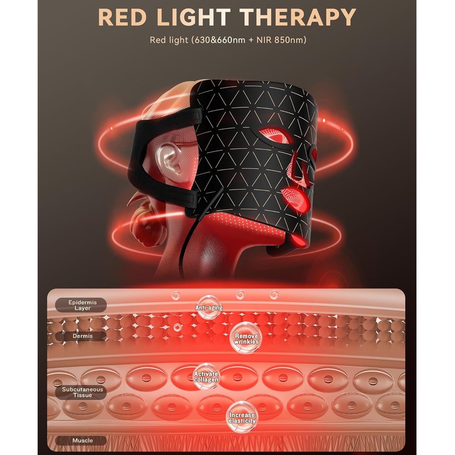 LED Light Therapy Mask Skin Care Mask