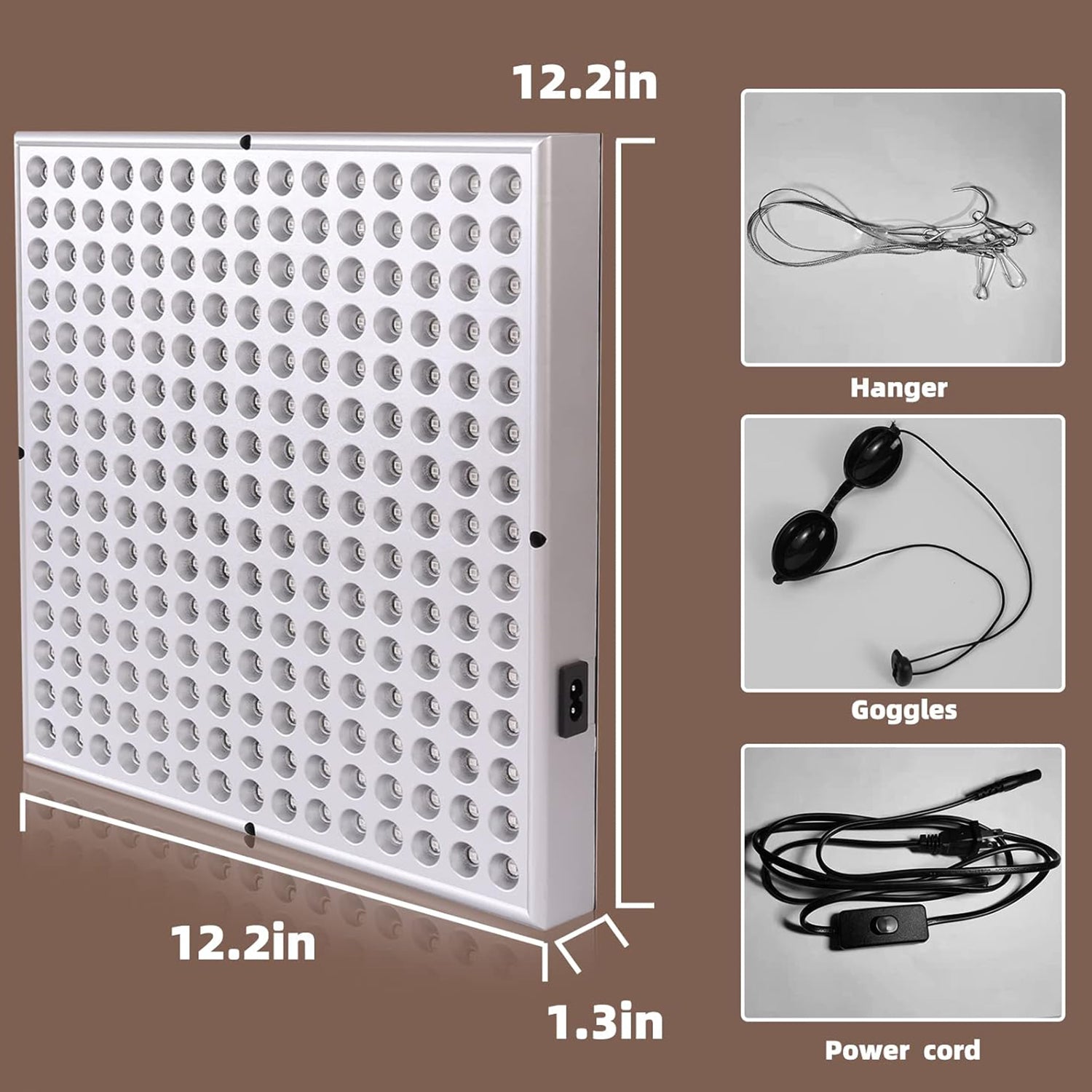 LED Red Light Therapy Device 45W LED Panel for Pain Relief of Muscles and Joints