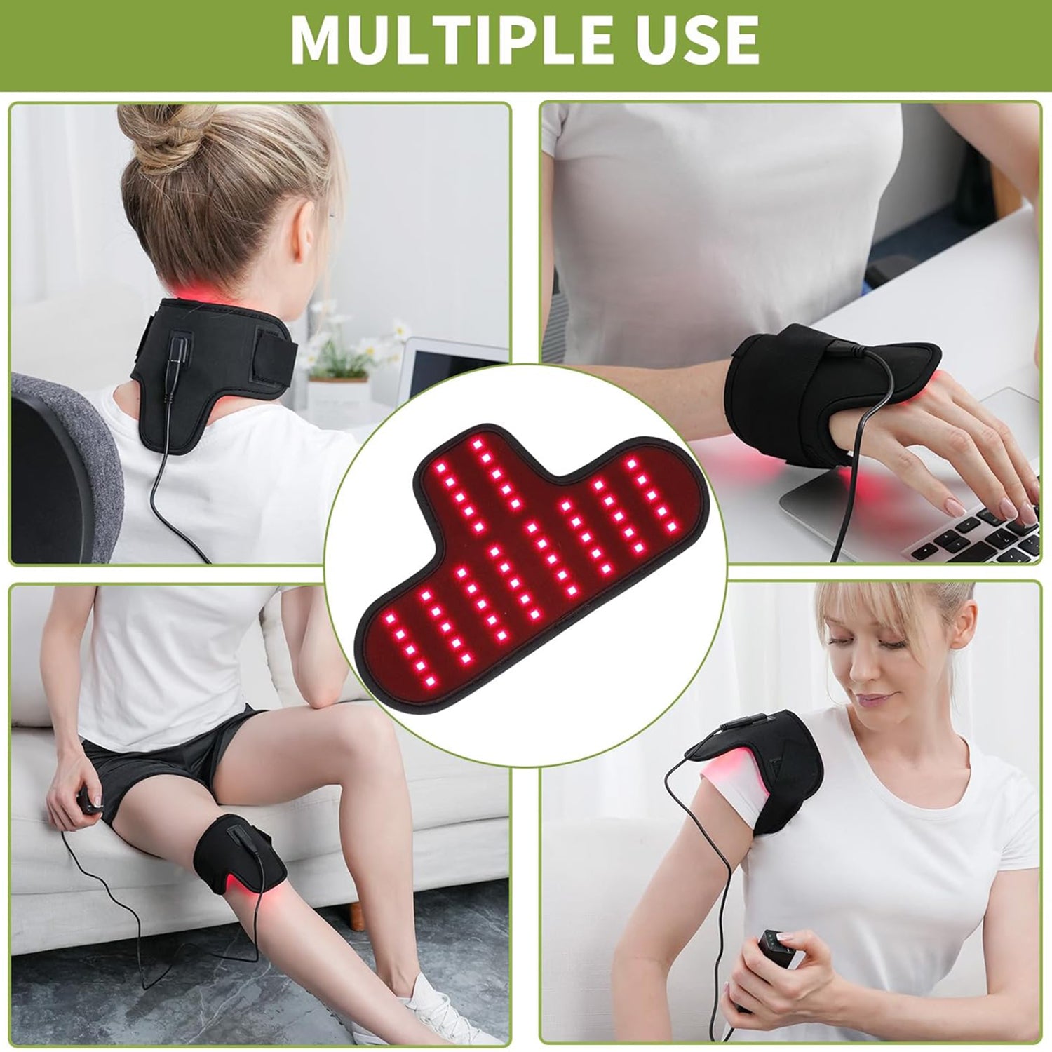 Rechargeable Infrared Red Light Therapy for Neck