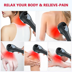 Infrared Red Light Device for Body Pain Relief with LED Display Timer Control