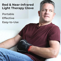 Rechargeable Infrared Red Light Therapy Glove for Hand Stiffness