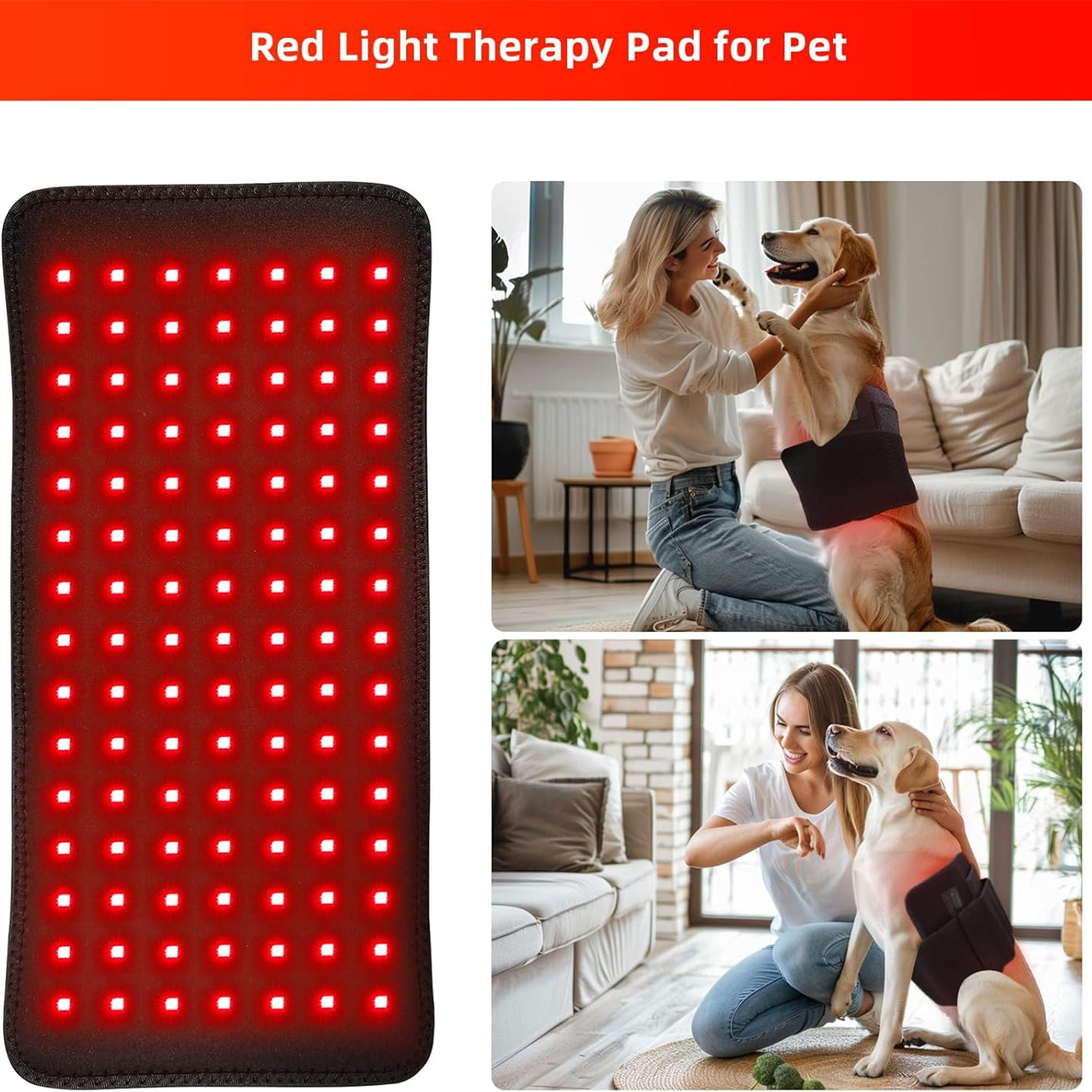 Infrared Red Light Therapy Heating Wrap Belt for Body Back Knee Shoulder Waist