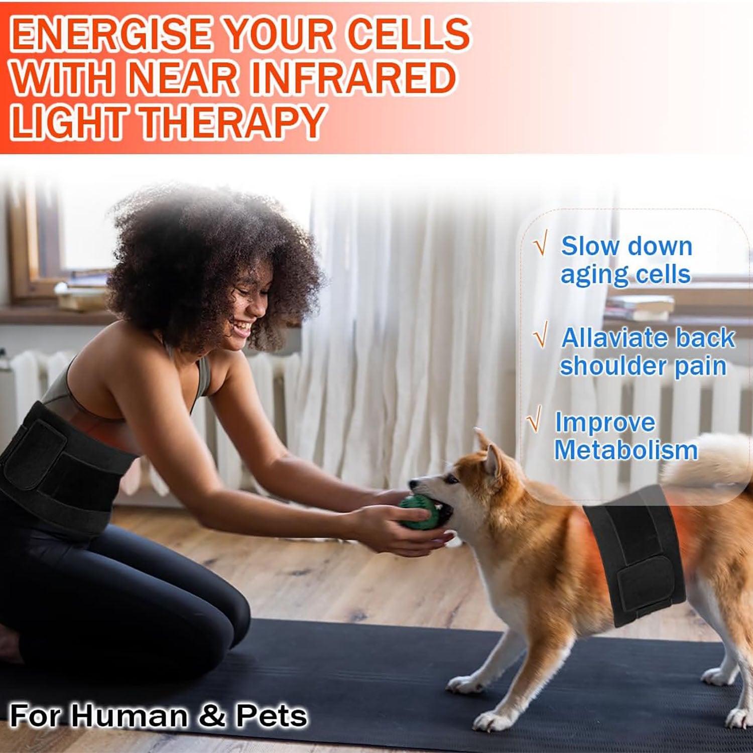 Infrared Red Light Therapy Pad for Body