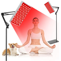 Red Light Therapy Lamp for Body,Infrared Led Red Light Therapy Device at Home for Face Pain Skin Back