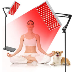 Infrared Red Light Therapy Lamp For face and Body with Stand