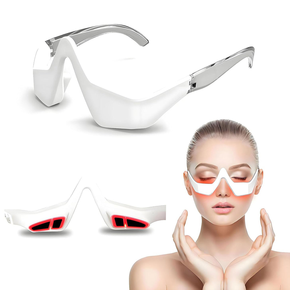 Red Light Therapy Eyes Massager for face