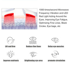 Red Light Therapy Eyes Massager for face