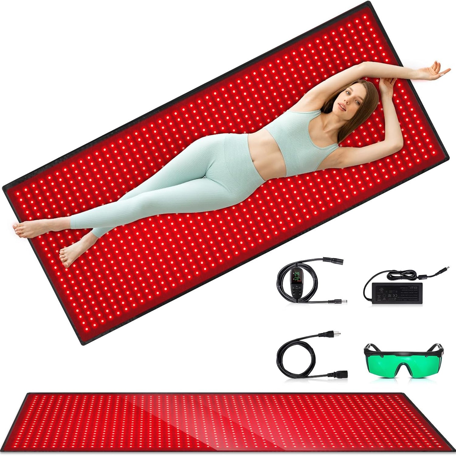 Infrared Red Light Therapy Mat for Body 71′′x 31′′