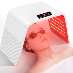 Red Light Therapy for Face, 7 Colors Facial Led Light Therapy Face Mask