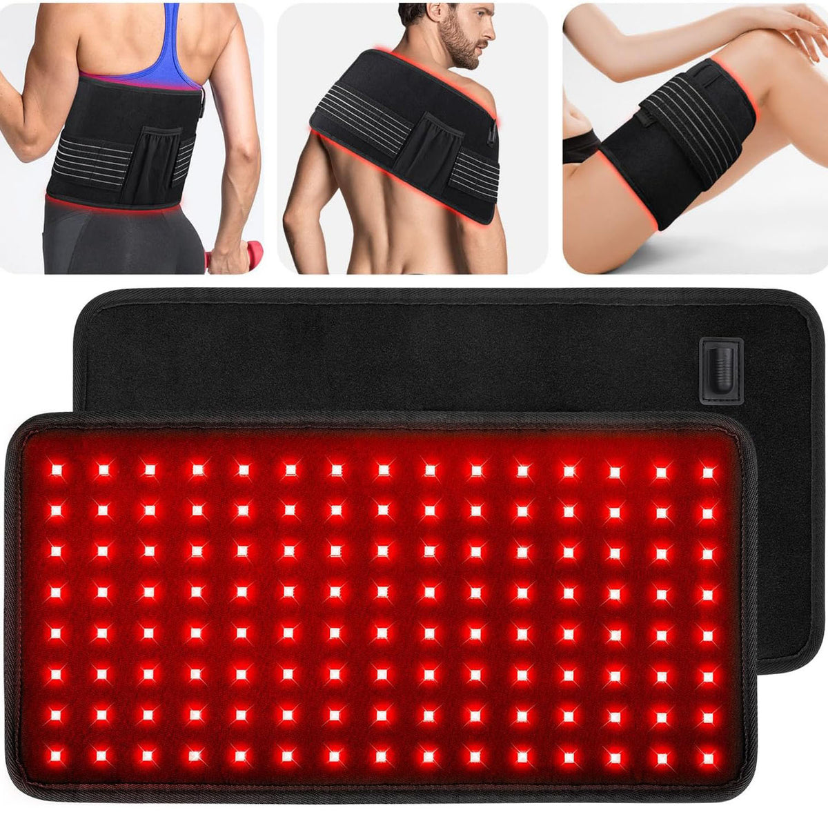 Infrared Red Light Therapy Belt Wrap for Body 5.7′′ x 7.9′′