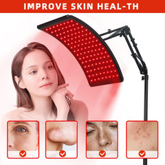 Red Light Therapy for Face and Body, Deep 660nm & 850nm Infrared Red Light Therapy Device