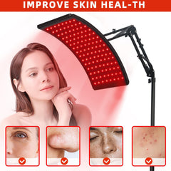 Infrared Red Light Therapy for Face and Body with Stand