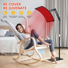 Red Light Therapy for Face and Body, Deep 660nm & 850nm Infrared Red Light Therapy Device