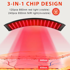 Infrared Red Light Therapy for Face and Body with Stand