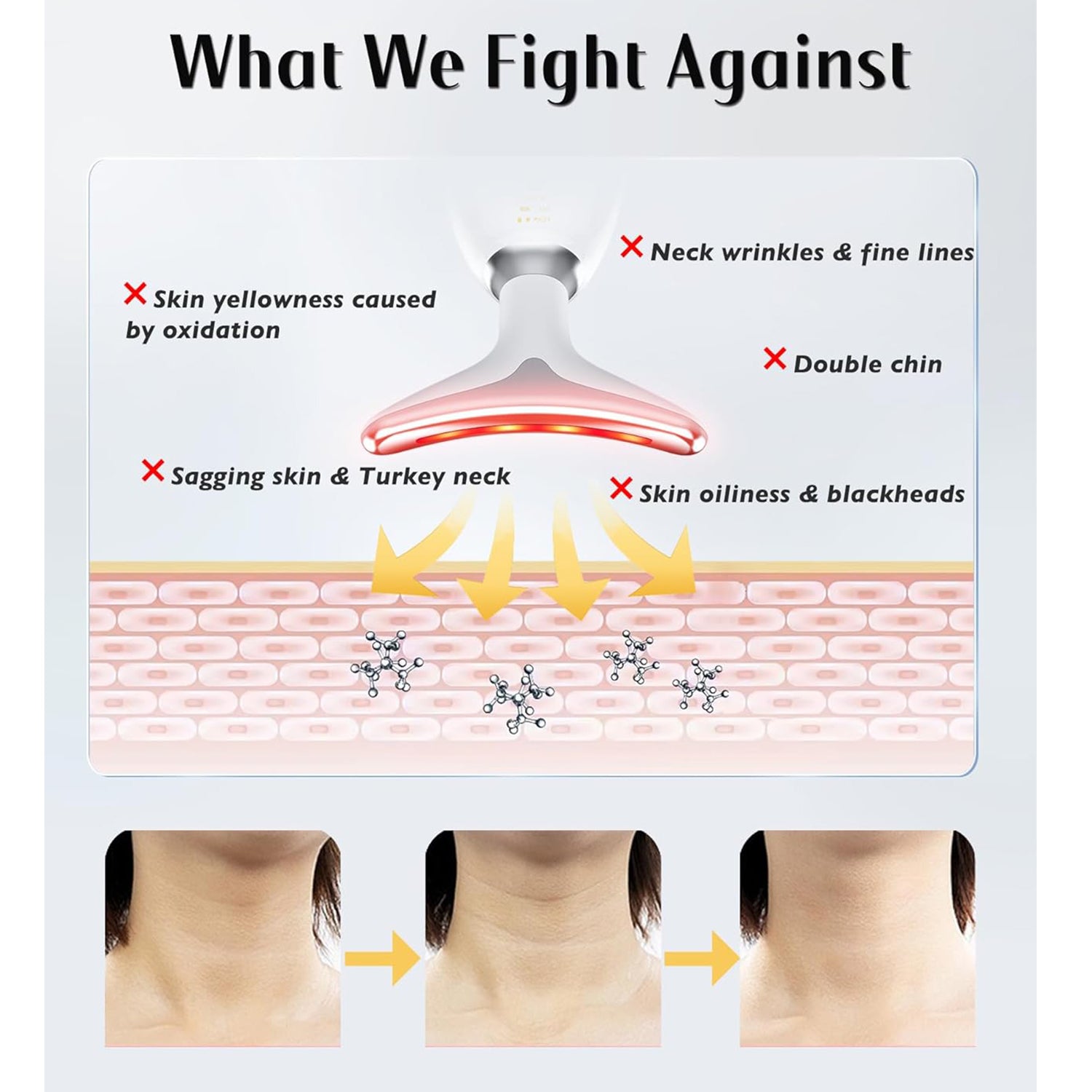 Infrared Red Light Therapy for Face and Neck